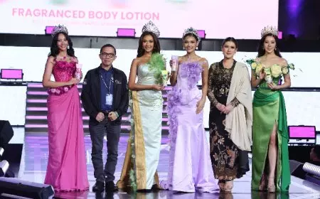 Di Ajang Puteri Indonesia 2025, Mustika Ratu Luncurkan Seri Body Care Terbaru