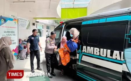 Bayi Sakit Diselamatkan Polisi Gresik, Tertolong Berkat Respon Cepat