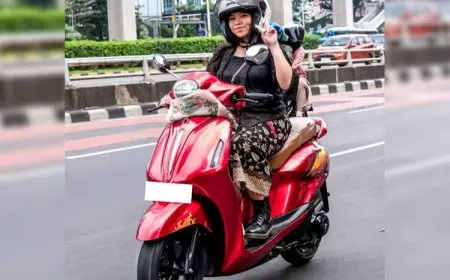 Cerita Esha dan Violita, Pecinta Skutik Grand Filano