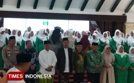 Garda Fatayat Tandai Kiprah Kepengurusan Baru PC Fatayat NU Kabupaten Malang