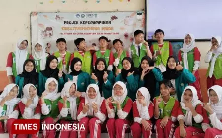 Mahasiswa PPG UNISMA Gelar Pelatihan Wirausaha Kreatif Ramah Lingkungan di SMPN 13 Malang