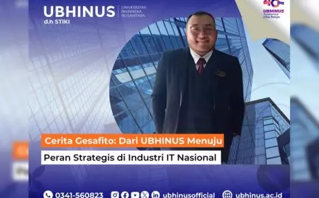 Cerita Gesafito: Dari UBHINUS Malang Menuju Peran Strategis di Industri IT Nasional