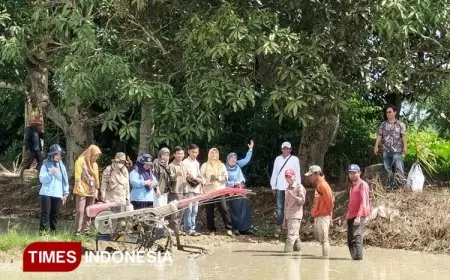 Mahasiswa Polbangtan Dampingi Petani dalam Pelatihan Brigade Pangan