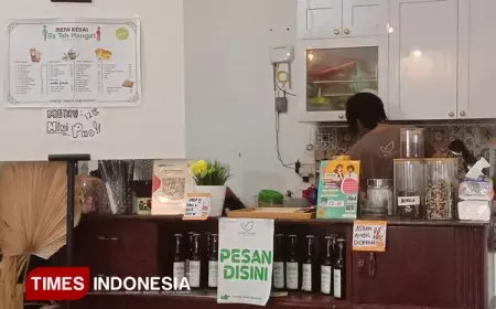 Kedai Esteh Hangat di Singosari Malang, Tempat Nongkrong dengan Teh Unik