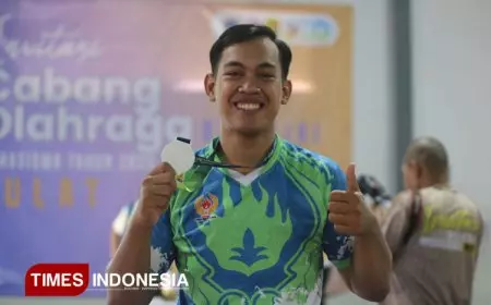 Rizky Putra Ardiansyah, Mahasiswa UNISMA, Raih Medali Perak Gulat Tingkat Nasional