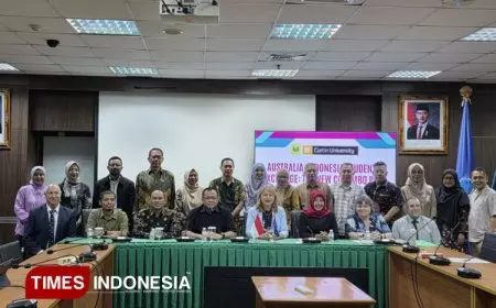 Perkuat Internasionalisasi, UNJ Terima Kunjungan Delegasi Curtin University dalam Program Pertukaran Mahasiswa