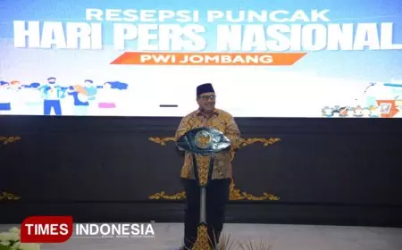 Bupati Jombang Apresiasi PWI Award: Pers Punya Peran Penting dalam Pembangunan Daerah