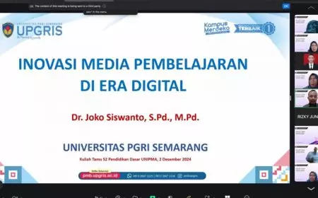 Prodi Magister Pendidikan Dasar UNIPMA Gelar Kuliah Tamu Bahas Inovasi Media Pembelajaran di Era Digital