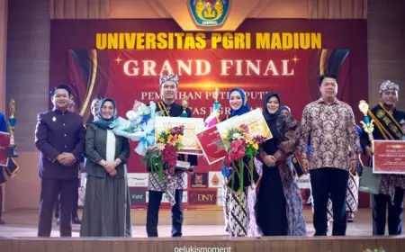 Meriah dan Sukses, Grand Final Pemilihan Putra Putri UNIPMA Madiun 2025