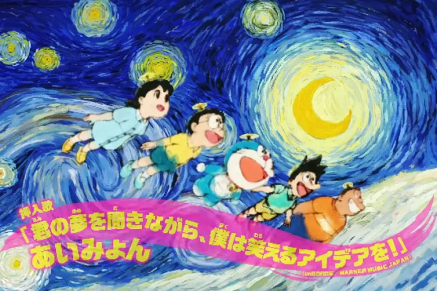 Hindari Ditiru AI, Animator Doraemon Bikin Lukisan Ikonik untuk Opening
