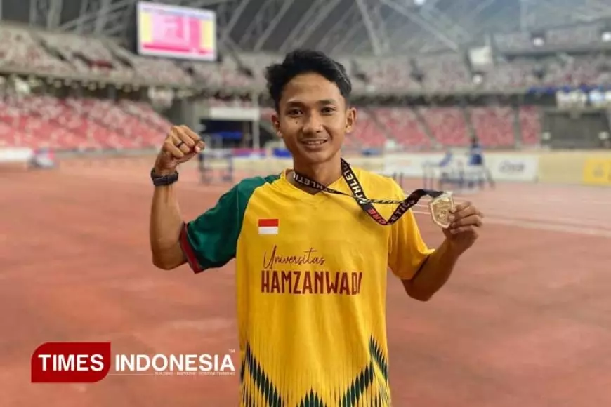 Mahasiswa Universitas Hamzanwadi Raih Emas di 85th Singapore Open Track and Field Championship 2025