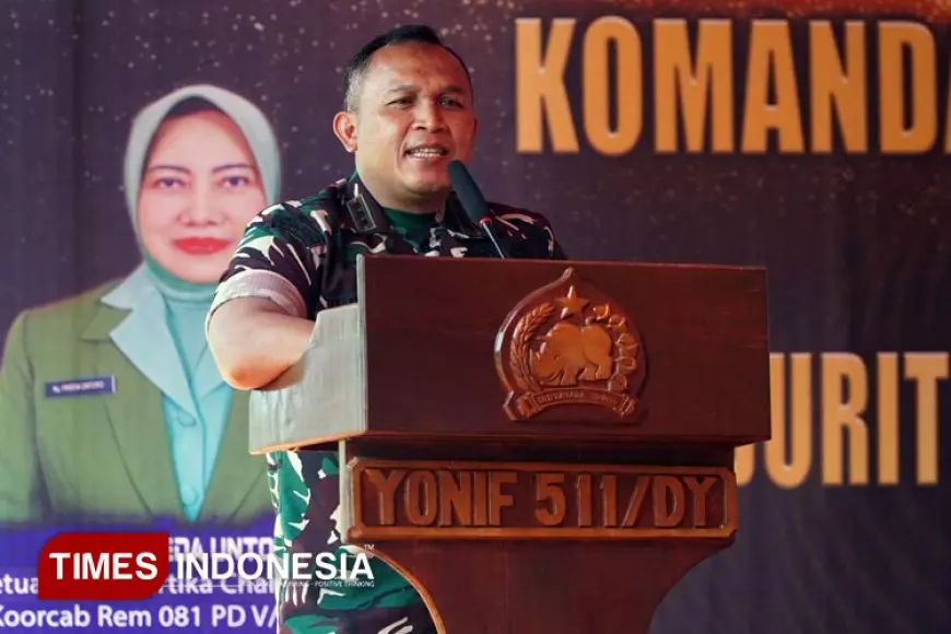 Danrem 081/DSJ Tegaskan Komitmen Reward and Punishment untuk Disiplin Prajurit Yonif 511/DY