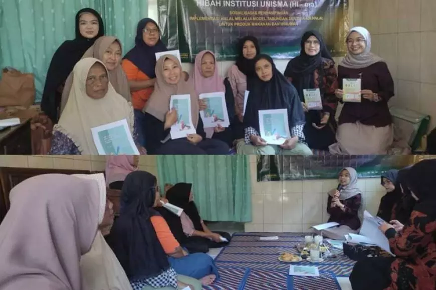 Sosialisasi dan Pendampingan Sertifikasi Halal oleh LPH UNISMA di Ketawanggede, Kota Malang