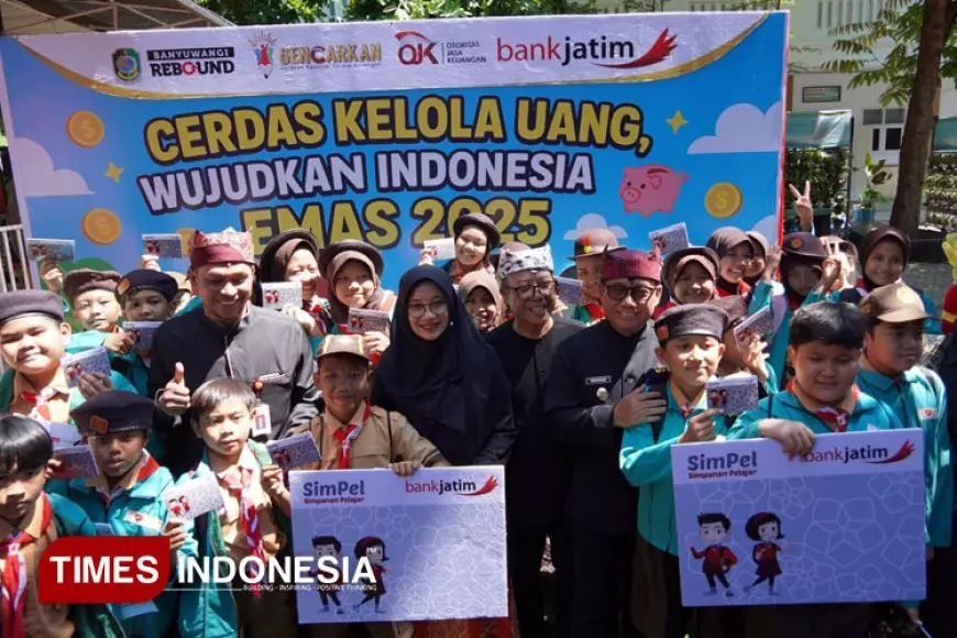 Dukung Literasi Keuangan di Banyuwangi, Bank Jatim Bukakan Rekening 1.000 Siswa