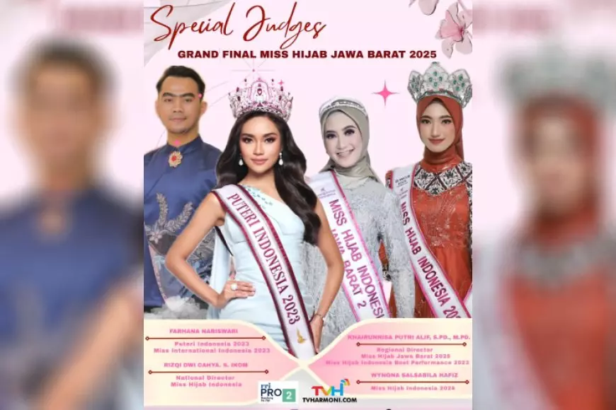 Panggung Final Miss Hijab Jawa Barat 2025 Siap Digelar, Hadirkan Jajaran Juri Istimewa