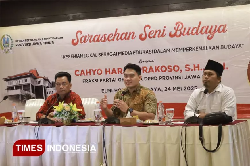 Anggota DPRD Jatim Cahyo Harjo dan Disbudpar Komitmen Perkuat Potensi Kesenian Lokal
