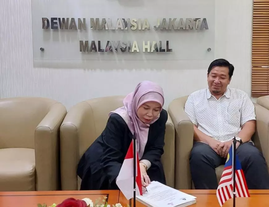 Ketum Kasantri Indonesia Tanda Tangani MoU dengan USIM PACE Malaysia