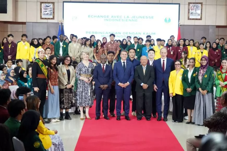 UNJ Becomes Indonesian Campus Visited By French President Emmanuel Macron During His State Visit