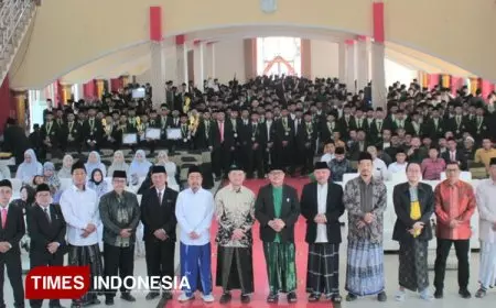 Kobarkan Semangat Santri Unggul, Tasyakuran Purnawiyata SMA An Nur Malang Penuh Makna