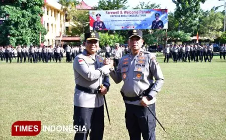 Kepemimpinan Polda NTT Bergulir, Irjen Pol Rudi Darmoko Lanjutkan Program Irjen Pol Daniel Tahi Monang