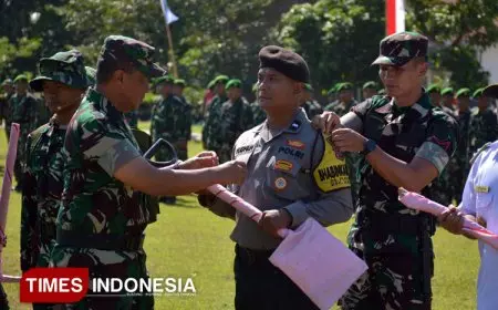 Tutup TMMD ke-124 di Jember, Kasdam V Brawijaya Minta Warga Rawat Infrastruktur