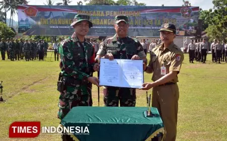 TMMD ke-124 Ditutup, Warga Desa Plalangan Jember Harapkan Manfaat Jangka Panjang