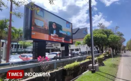 Dorong Digitalisasi Layanan, DPMPTSP Bontang Manfaatkan Videotron sebagai Media Informasi Investasi Modern