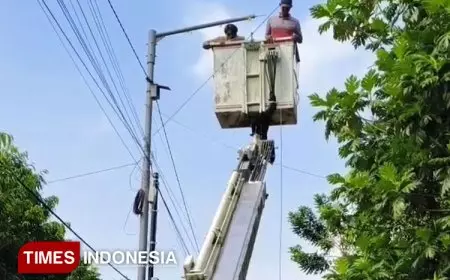 Pemkab Jember Perbaiki Lampu Jalan yang Berbulan-bulan Mati di Dusun Ledok