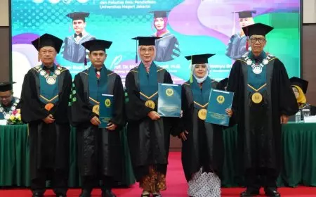 UNJ Kukuhkan 2 Gubes FMIPA dan 1 Gubes FIP