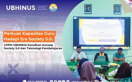 LPPM UBHINUS Malang Kenalkan Konsep Society 5.0 dan Teknologi Pembelajaran