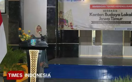Disperpursip Jatim Gelar Bimtek Kepenulisan Berbasis Konten Lokal