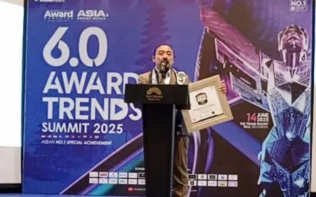Dwi Indro Tito Cahyono Raih Penghargaan Advokat Terbaik Asia di Award Trend Summit 2025