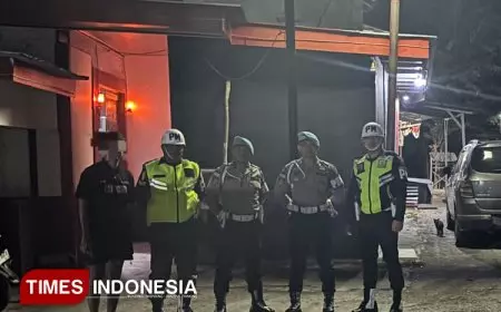 Polisi  - TNI di Sumba Timur  Patroli  Etika Profesi di Tempat Hiburan Malam