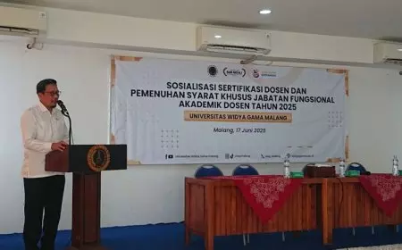 Sertifikasi Dosen UWG Malang, Dorong Profesionalisme dan Kualitas Akademik