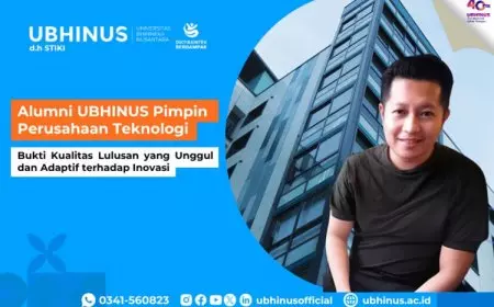Alumni UBHINUS Malang Pimpin Perusahaan Teknologi, Bukti Kualitas Lulusan yang Unggul dan Adaptif terhadap Inovasi