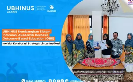 UBHINUS Malang Kembangkan Sistem Informasi Akademik Berbasis OBE melalui Kolaborasi Strategis Lintas Institusi