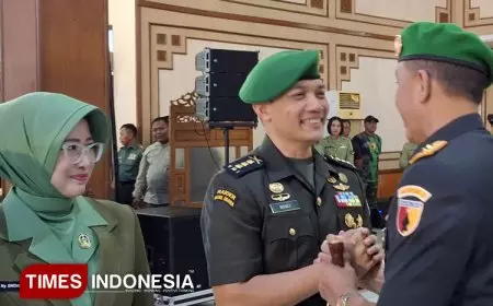 Pimpin Sertijab Lima PJU, Pangdam V Brawijaya: Jadilah Prajurit Sejati