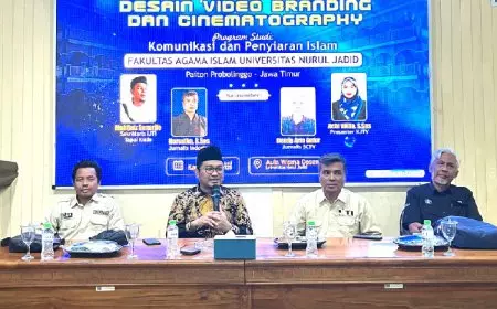 KPI UNUJA Probolinggo Gelar Pelatihan Desain Video Branding dan Cimatovraphy Bersama IJTI