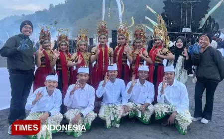 Damar Art Banyuwangi Guncang Panggung Eksotika Bromo 2025