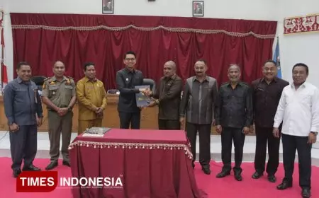 DPRD Sumba Timur Laporkan Hasil Penilaian Pansus ke Pemkab