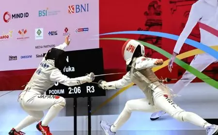 Indonesia Sukses Selenggarakan Asian Fencing Championship 2025 di Bali