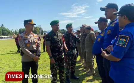 Ribuan Personel Dikerahkan untuk Amankan Kunjungan Wapres Gibran
