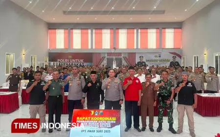 Kapolres Blitar Kutip Hadis Nabi: Semua Pihak Bertanggung Jawab Jaga Kondusivitas 1 Suro