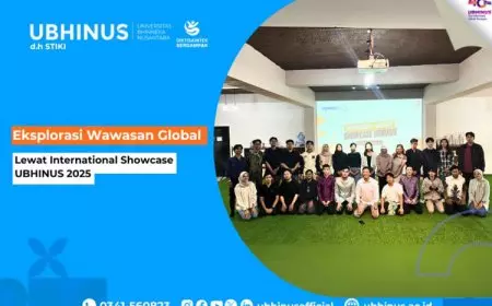 Eksplorasi Wawasan Global Lewat International Showcase UBHINUS 2025