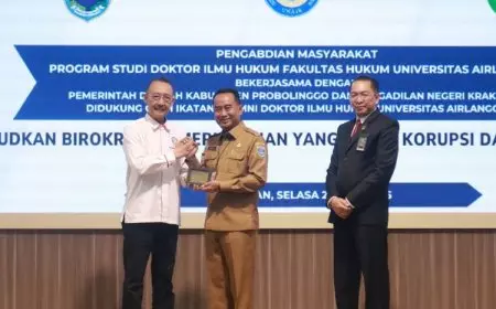 Rangkul PN Kraksaan dan FH Unair, Pemkab Gelar Seminar Hukum