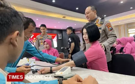 Polresta Malang Kota Peduli, Gelar Vaksin HPV dan Pap Smear Gratis