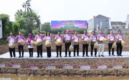 JAM-Intel Reda Manthovani Luncurkan Program Jaksa Garda Desa dan Jaksa Mandiri Pangan