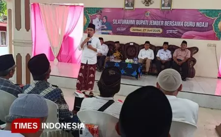 Bupati Jember Fawait Siapkan Tunjangan dan Beasiswa Khusus Anak Guru Ngaji