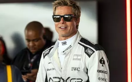 Brad Pitt Puas, Rating Film F1 Nyaris Sempurna