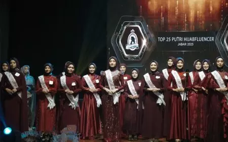 Wajah Baru Putri Hijabfluencer Jawa Barat 2025, Berikut Daftarnya!